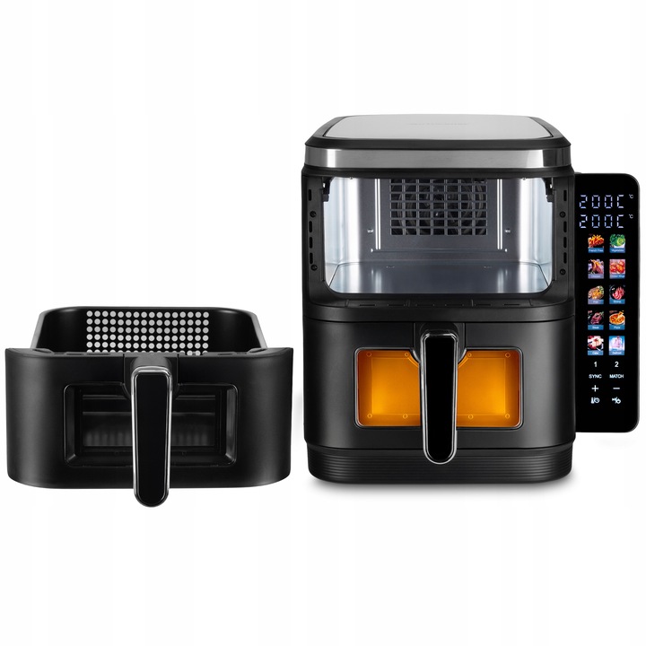 FRYTKOWNICA PIONOWA BEZTŁUSZCZOWA AIRDWELLER 2800W 11L XXL AIR FRYER