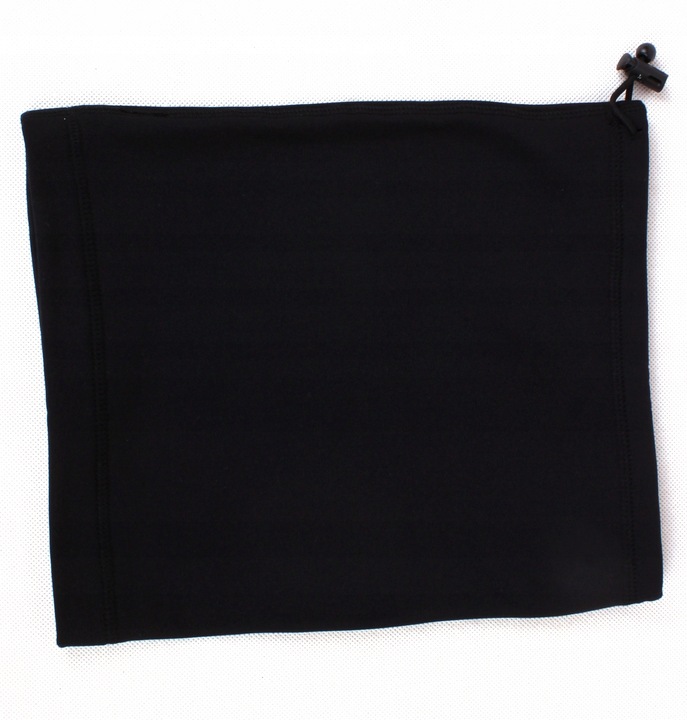 Komin męski zimowy - TERMOAKTYWNY ocieplany POLSKI czarny szalik