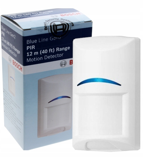 PRZEWODOWY CZUJNIK RUCHU PIR BOSCH ISC-BPR2-W12 ZE STREFĄ PODEJŚCIA