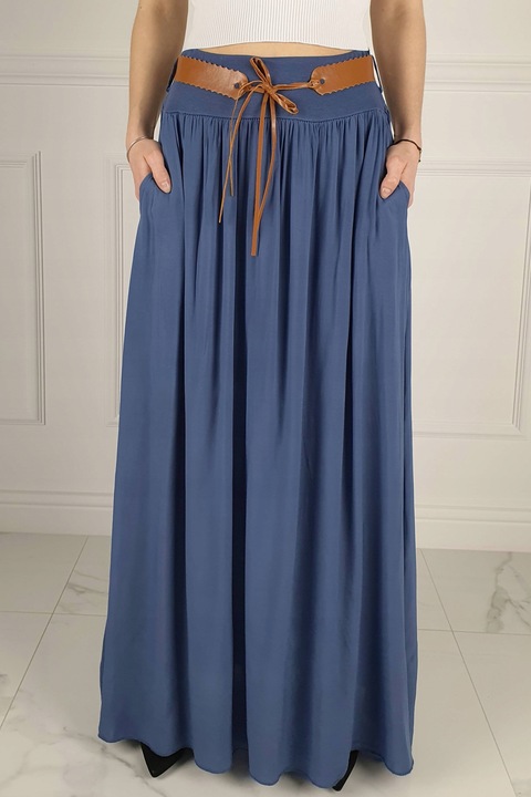 ZWIEWNA DŁUGA SPÓDNICA MAXI DO KOSTEK BOHO DAMSKA