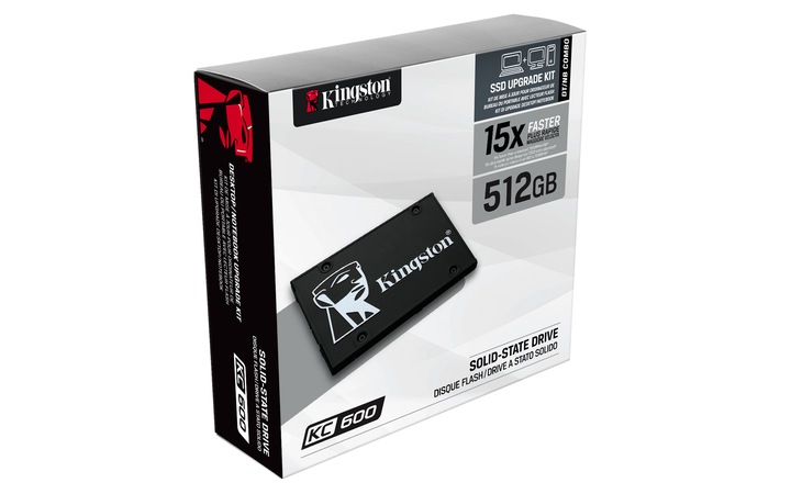 Dysk SSD Kingston KC600 512GB 2,5" SATA III