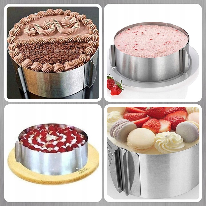 OPASKA DO TORTU REGULOWANA OKRĄGŁA TORTOWNICA RANT