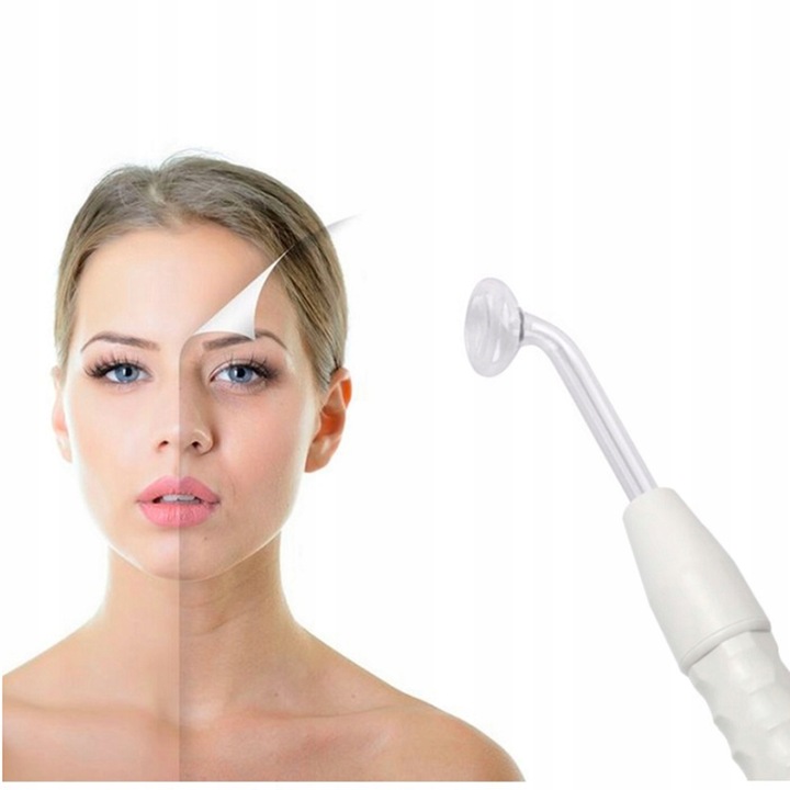 DARSONVAL DERMA WAND 4 PELOTY PIELĘGNACJA ELEKTRODY DO TWARZY WŁOSÓW CIAŁA