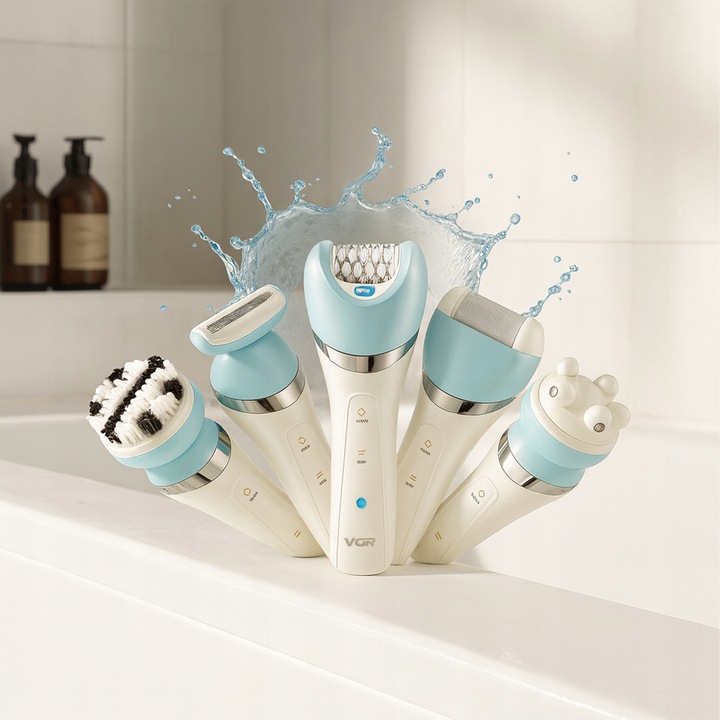 DEPILATOR DLA KOBIET GOLARKA DAMSKA DO NÓG PACH BIKINI CIAŁA PEELING