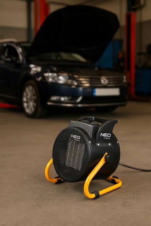 Ceramiczna nagrzewnica elektryczna PTC termowentylator NEO Tools 2kW