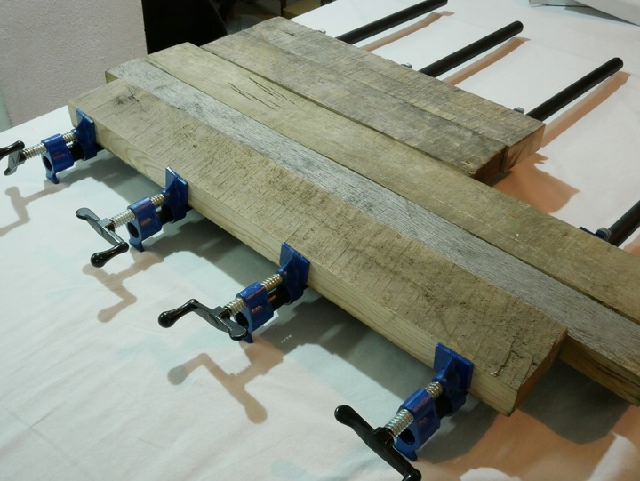 2X ŚCISK STOLARSKI RUROWY BEZKOŃCOWY NA RURE 3/4" ZACISK