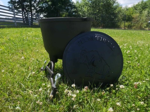 KOCIOŁEK ŻELIWNY MYŚLIWSKI GAR BLUMMENFELD 7L