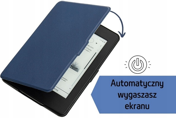 Etui pokrowiec do Kindle Paperwhite 1 2 3 UCHWYT Budzenie usypianie
