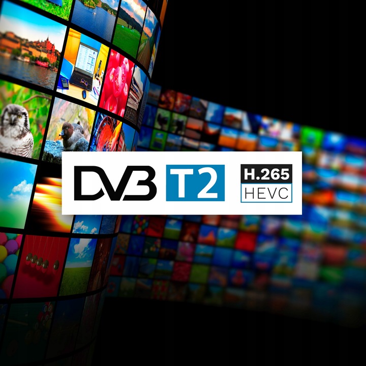 Tuner DVB-T2 H.265 HEVC Kruger&Matz HDMI SCART PVR EPG USB dekoder