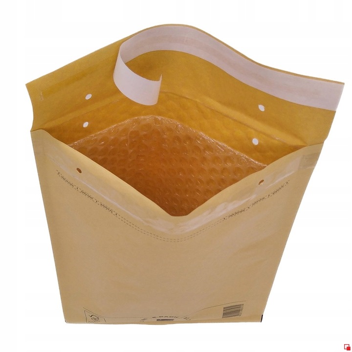 Koperty bąbelkowe I19 450x320 E-Pack BRĄZOWE duże HURT x50