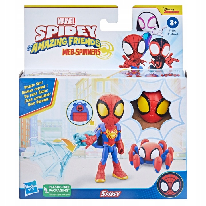 HASBRO SPIDER-MAN SPIDEY WEBSPINNERS F7256
