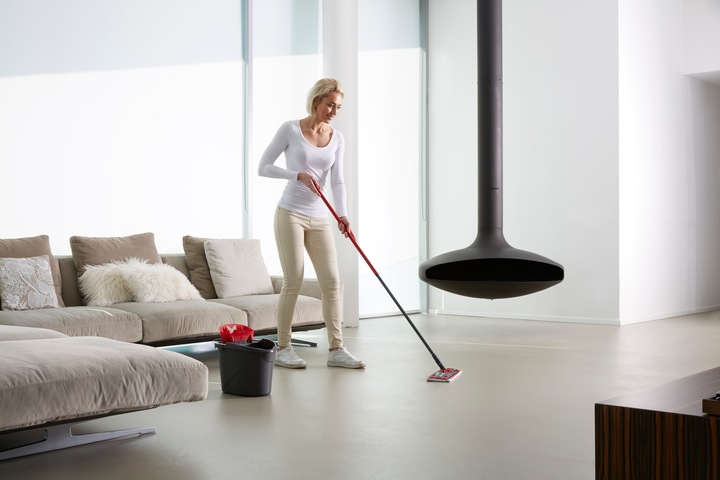 MOP PŁASKI ULTRAMAX VILEDA Z DRĄŻKIEM TELESKOPOWYM