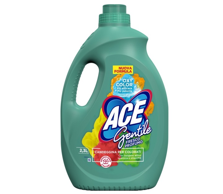 ACE Odplamiacz do Delikatnych Ubrań i Kolorów Do Trudnych Plam 2,3litra