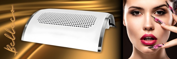 Pochłaniacz pyłu odpylacz do paznokci manicure frezarki 3 wiatraki 2