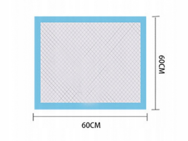 PODKŁADY DLA PSÓW Higieniczne Maty Dla Psa Do Sikania 60X60 100szt + WORKI