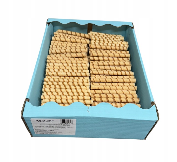 Rurka Waflowa Dekoracyjna Pusta 2 kg