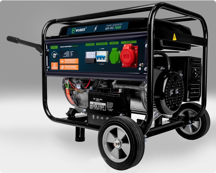 GENERATOR PRĄDU AGREGAT PRĄDOTWÓRCZY TRÓJFAZOWY OHV MIEDŹ AVR 15KM