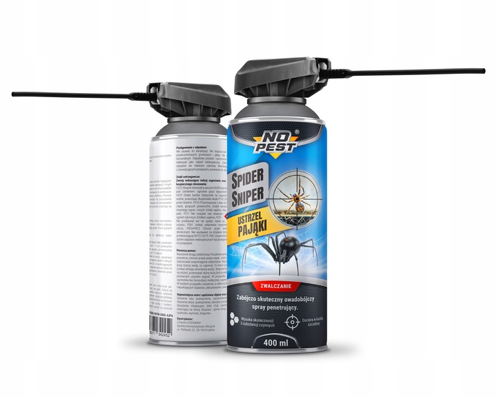 ŚRODEK PŁYN SPRAY PREPARAT NA PAJĄKI PAJĘCZAKI NO PEST 400ML SPIDER