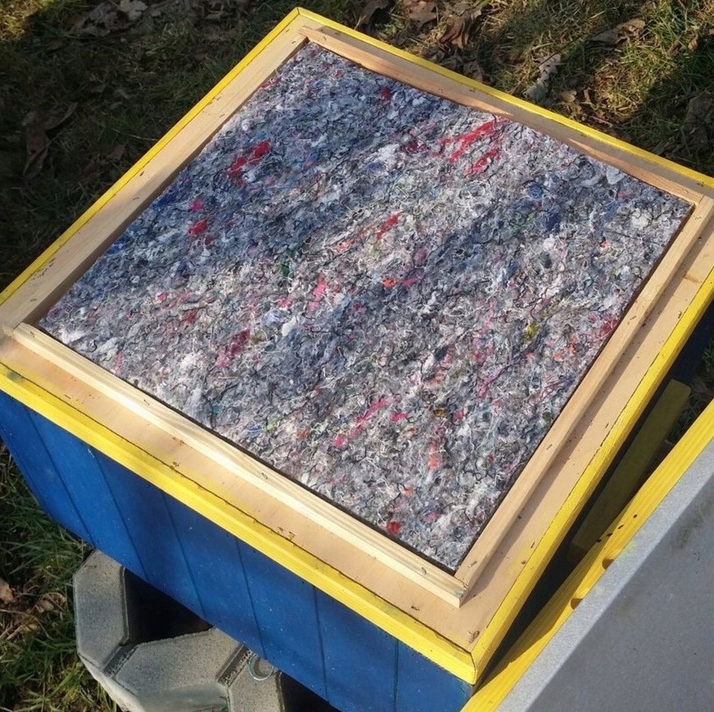 MATA ocieplenie ula GRUBA mata filcowa Wielkopolski 10 ramkowy 39x39 5