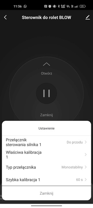 STEROWNIK MODUŁ DO ROLET DOPUSZKOWY WYMIARY MINI WI-FI WIFI TUYA SMART RF