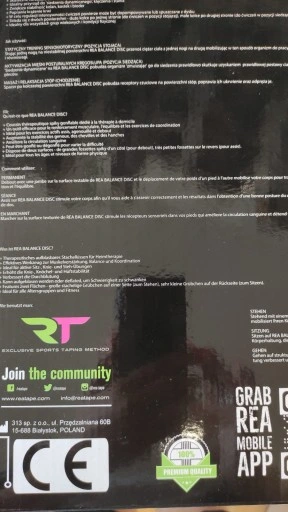 PODUSZKA BERET SENSORYCZNA DYSK DO ĆWICZEŃ FITNESS