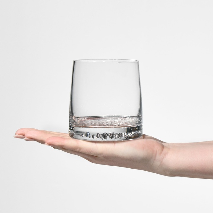 Szklanki do whisky Fjord KROSNO 6szt 370ml z grubym dnem stylowe