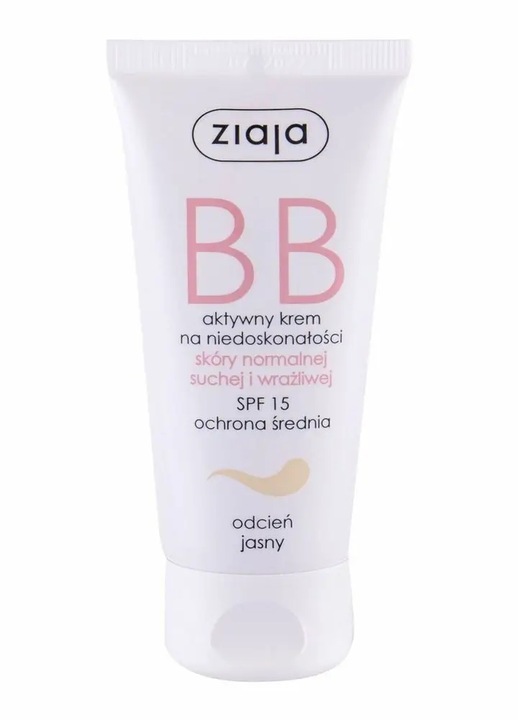 Ziaja krem BB odcień jasny SPF15 50ml