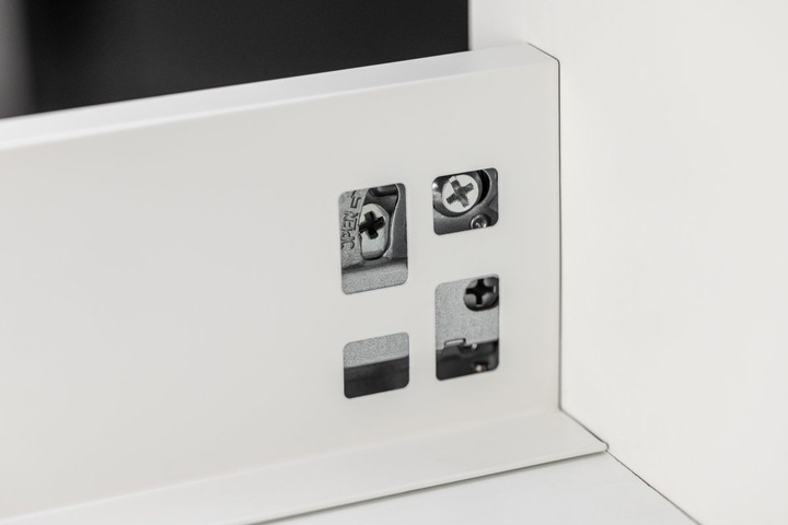 Szuflada GTV AXIS PRO H200 L500, cichy domyk, biały,