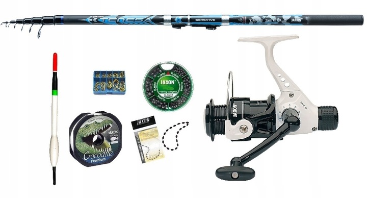 Zestaw Spławikowy Wędka 4.20 m Kołowrotek Jaxon