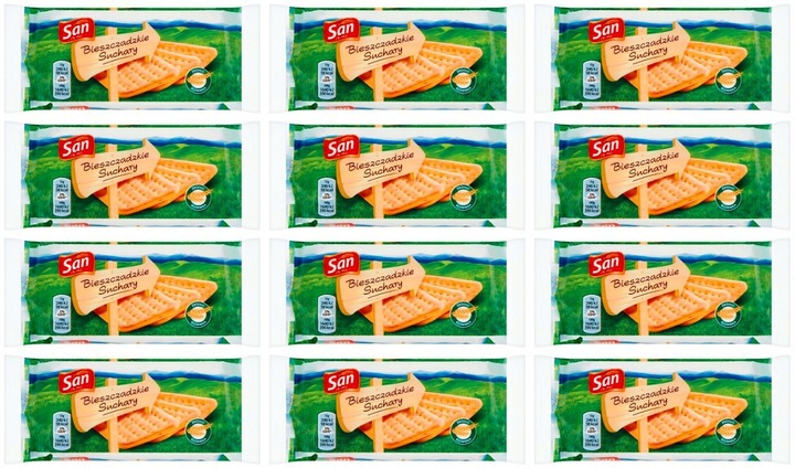 Suchary Bieszczadzkie San 90g