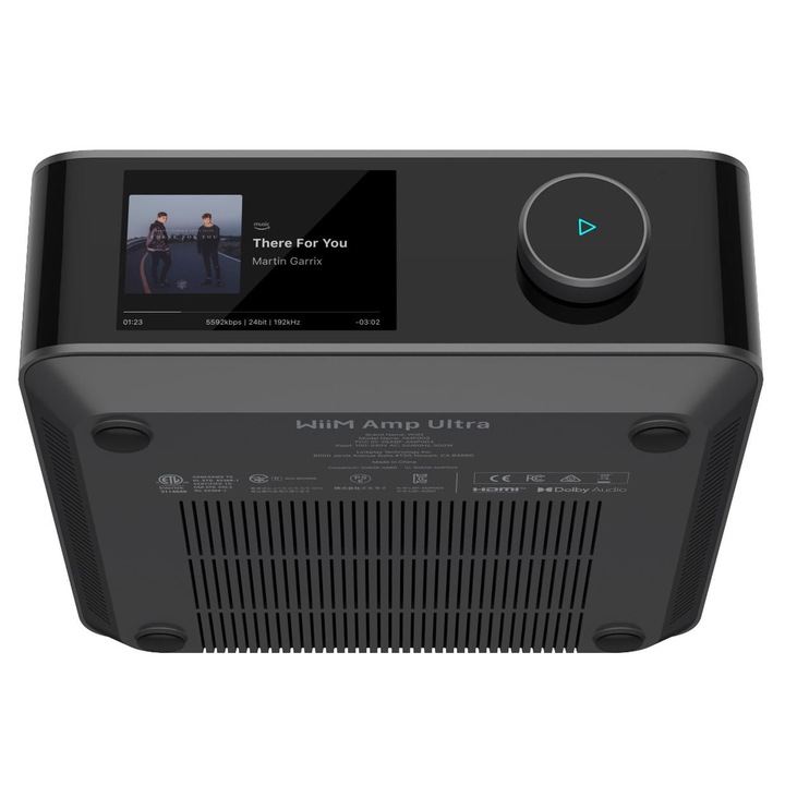 WIIM AMP ULTRA - WZMACNIACZ ZINTEGROWANY Z ODTWARZACZEM SIECIOWYM
