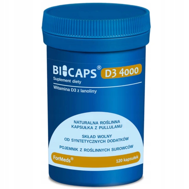 Bicaps D3 4000 120 kapsułek