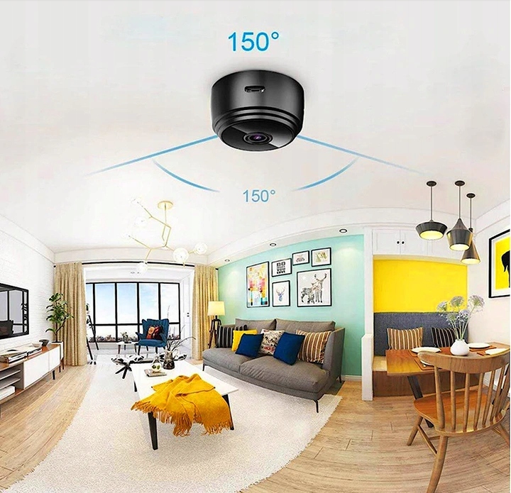 FirMoWa MINI BEZPRZEWODOWA KAMERA WIFI UKRYTA