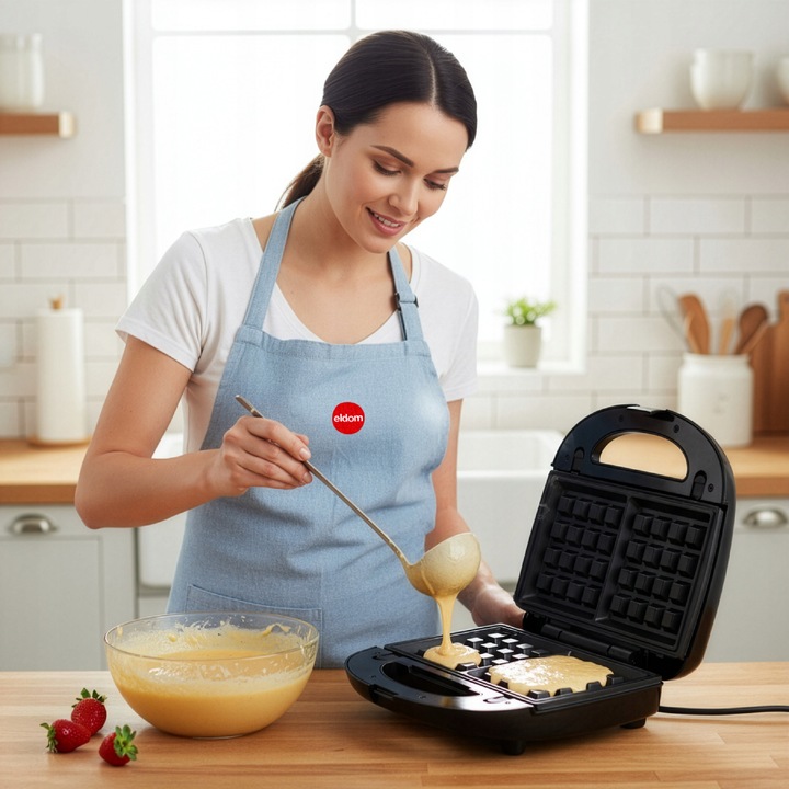 Opiekacz wielofunkcyjny ST250 Eldom 5 w 1 Tosty Grill Gofry Orzeszki