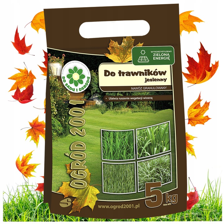Jesienny Nawóz Do TRAWNIKA Trawników Trawy SIARKOPOL 5 kg Ogród 2001