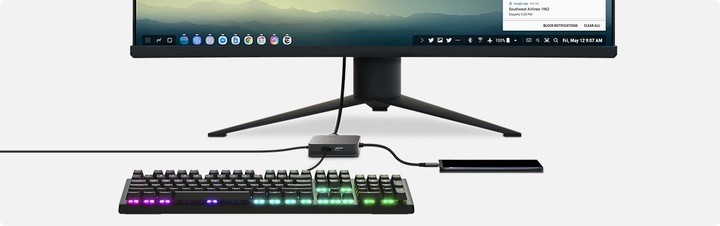 HUB USB-C ADAPTER USB 6W1 3x USB 3.0 USB C ETHERNET HDMI 4K DO MACBOOK PRO