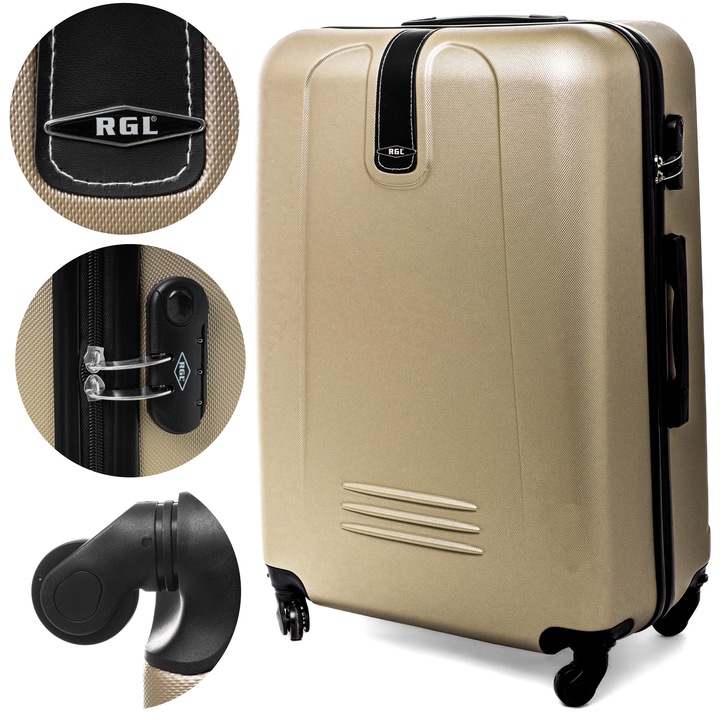 XXL DUŻA WALIZKA PODRÓŻNA TORBA RGL BAGAŻ KÓŁKA