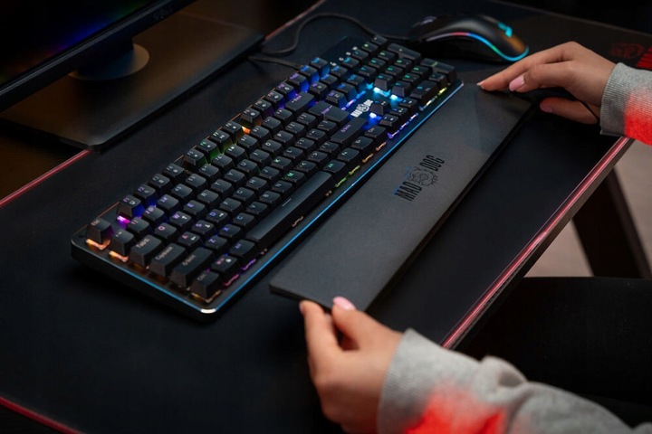 Klawiatura MAD DOG GK600 Outemu Red Czarny