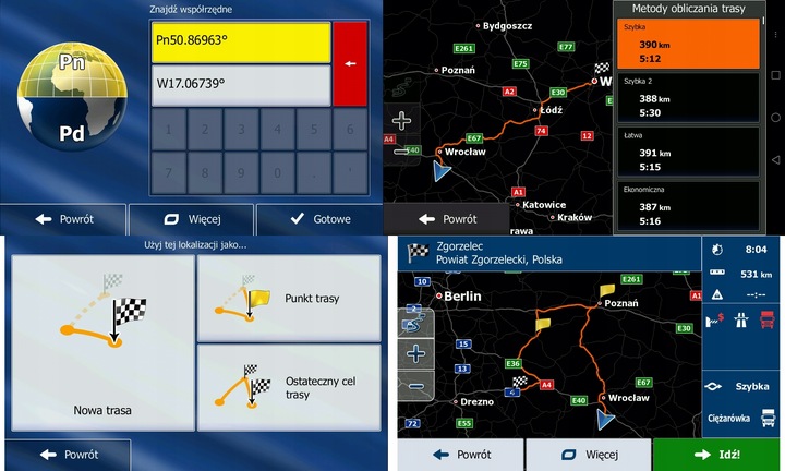 Nawigacja GPS 9" iGO Primo Truck TIR BUS Ciężarówka Autobus Gps4Drive