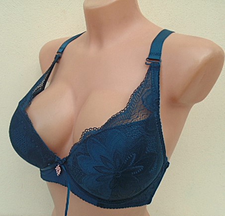 Biweier / biustonosz z dużym push- up koronkowy 90/95D kolory 86004