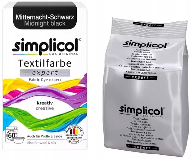 SIMPLICOL BARWNIK DO TKANIN 559G AKSAMITNA CZERŃ