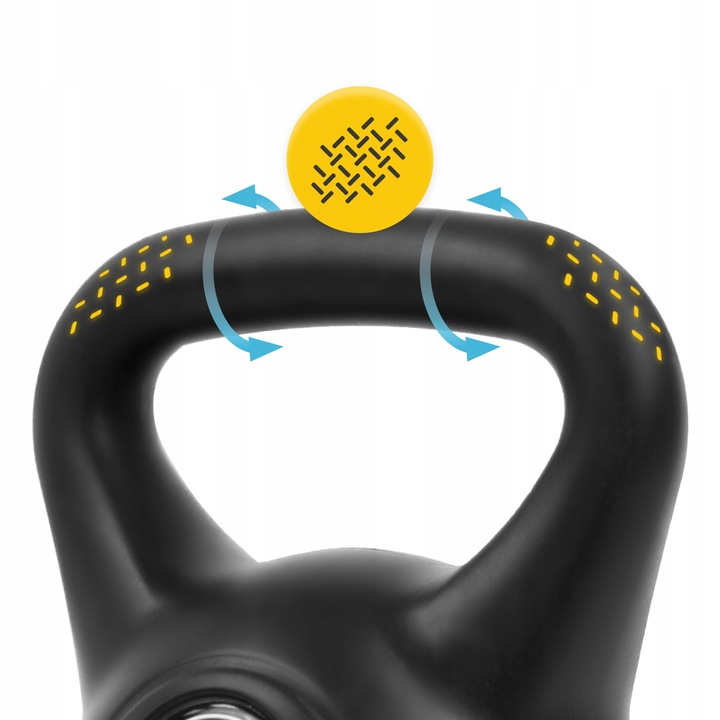 KETTLEBELL KETTLE 8 KG KULA ODWAŻNIK HANTLA CIĘŻAR DO ĆWICZEŃ FITNESS BELL