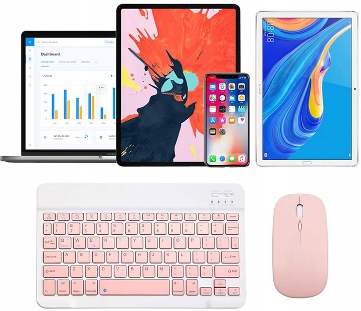 Klawiatura mysz bluetooth 3.0 Android ios Windows