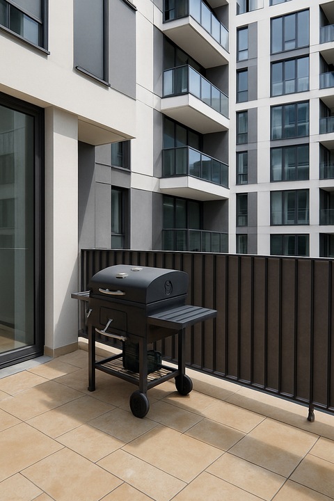 OSŁONA BALKONOWA na balkon, taras PP 1x5m- GRUBA+klipsy