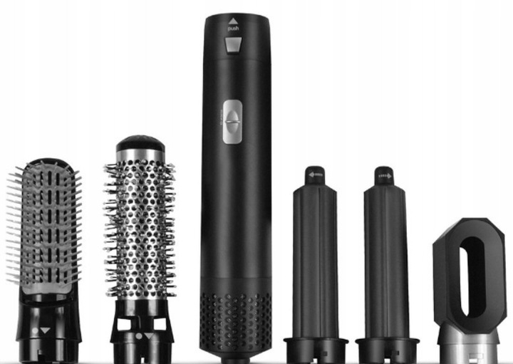 SUSZARKA LOKÓWKA WIELOFUNKCYJNA 5W1 ZESTAW SUSZENIE PROSTOWANIE KOLORY