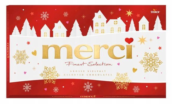 Bombonierka Merci Finest Selection 400 g Praliny data 01.04.2026.
