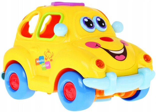 AUTO SORTER DLA NAJMŁODSZYCH KLOCKI + AUTKO 516