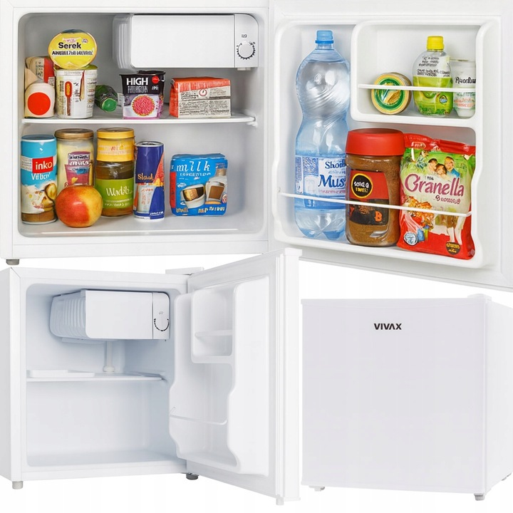 MAŁA LODÓWKA CHŁODZIARKA HOTELOWA BIUROWA DO BIURA 41L MINIBAR 50cm