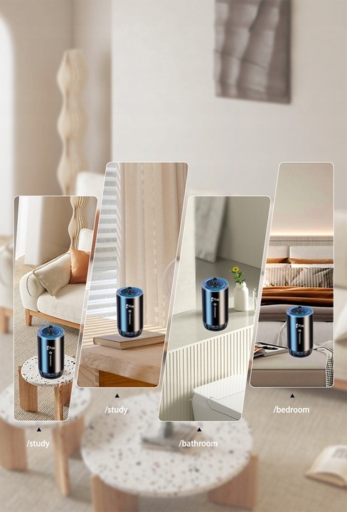 ATOMIZER BEZPRZEWODOWY DO AUT NAWILŻACZ POWIETRZA DYFUZOR ZAPACHOWY DO