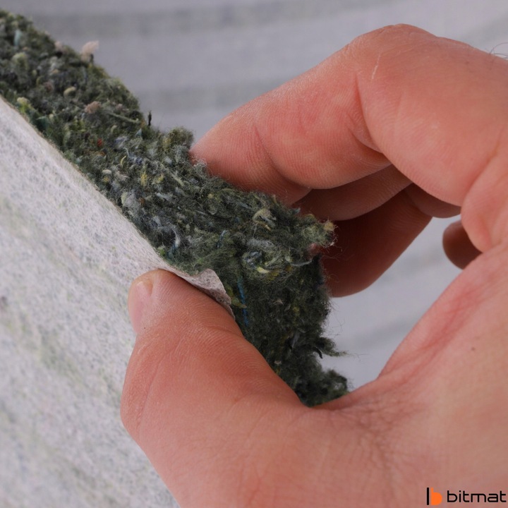 Mata filcowa wygłuszająca gruba 20mm do zabytkowych aut Bitmat Poroso